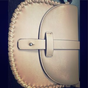 Beige crossbody